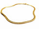 Collier Caplain Saint André Collier Maille anglaise Or jaune Saphir 58 Facettes 1292186CN
