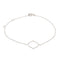 Bracelet Bracelet Transparence Or blanc 58 Facettes 578922RV