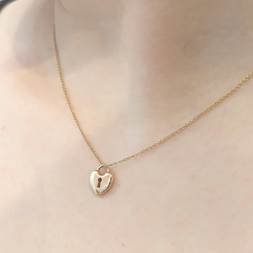 Collier Colliers cœur Tiffany&co en or jaune 58 Facettes 25044