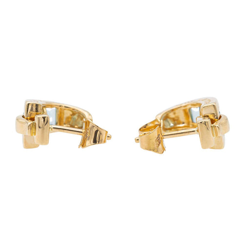 Boucles d'oreilles Guy Laroche Boucles d'oreilles Or jaune Topaze 58 Facettes 2662657CN