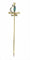 Broche Broche en or jaune saphir, perle 58 Facettes 23058-0278