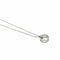 Collier Collier Pendentif Or blanc Diamant 58 Facettes 2708410CN