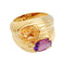 Bague 53 Bague Boucheron, "Toi et Moi", or jaune, améthyste, citrine. 58 Facettes 31432