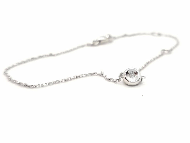 Bracelet Bracelet Or blanc Diamant 58 Facettes 578966RV