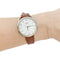 Montre Montre Hermès, "Arceau", acier, cuir. 58 Facettes 31974