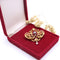 Broche Broche et/ou Pendentif ancien or 18k, Art Nouveau Diamants et Perle fine 58 Facettes