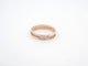 Bague 53 bague DINH VAN seventies pm 222115 53 or rose 18k et diamants 58 Facettes 253895