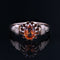 Bague 54 Bague ancienne grenat spessartite et or rose 58 Facettes 23-231