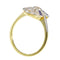 Bague 55 Bague de fiançailles Art Déco Diamant Saphir 58 Facettes 23263-0558