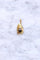 Pendentif Pendentif feuille et insecte ancien en or et grenat 58 Facettes