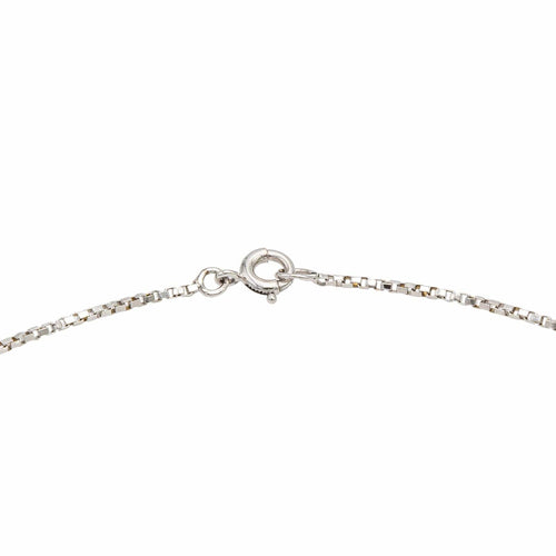 Collier Collier Pendentif Or Blanc Emeraude 58 Facettes 2601197CN