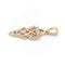 Collier Pendentif Or jaune Diamant 58 Facettes 1641814CN