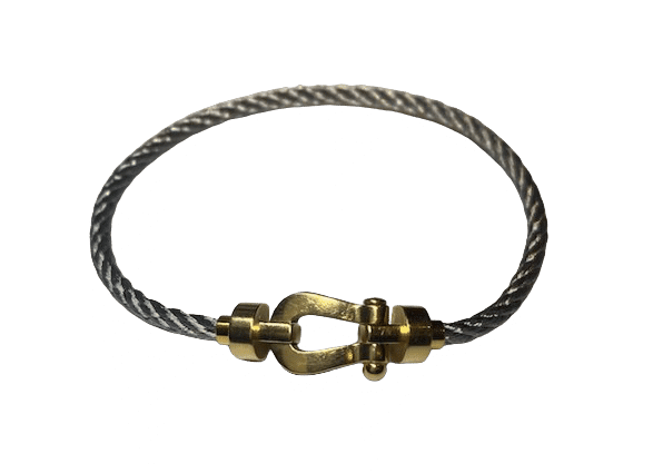 Bracelet BRACELET FRED FORCE 10 OR & ACIER 58 Facettes
