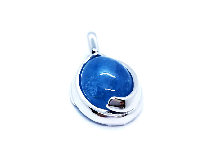 Pendentif Pendentif Or blanc Agate 58 Facettes 06557CD