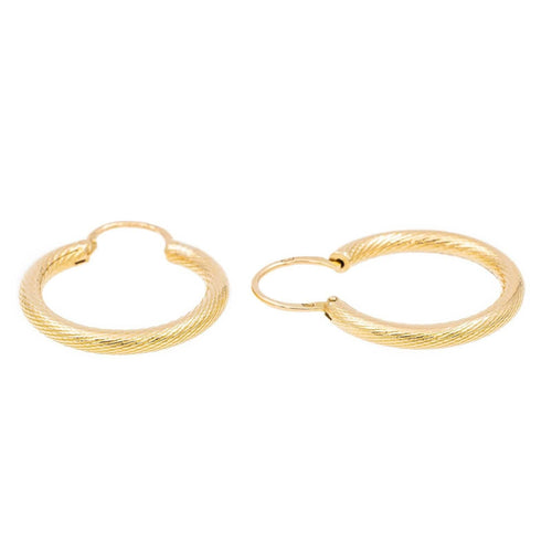 Boucles d'oreilles Boucles d'oreilles Créoles Or jaune 58 Facettes 2260014CN