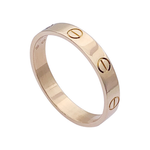 Bague 59 Bague Cartier, "Alliance Love", or rose. 58 Facettes 32682