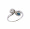 Bague BAGUE "TOI & MOI" DIAMANT & SAPHIR 58 Facettes BO/220094