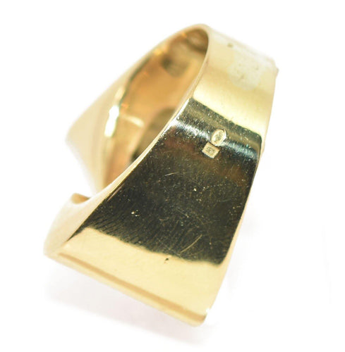 Bague Bague Tank platine et diamant 1950 58 Facettes 0