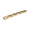 Bracelet Bracelet "Tank" or rose et jaune. 58 Facettes 31513