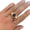Bague 59 Bague Piaget, "Coeur", or rose, rhodolite. 58 Facettes 31256