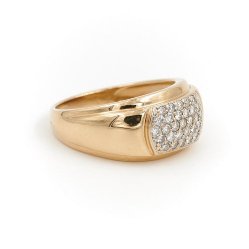 Bague 63 Bague Jonc Or jaune  Diamant 58 Facettes 1649195CN