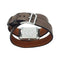 Montre Montre Hermès "Cape Cod" en acier sur cuir. Petit modèle. 58 Facettes 33381