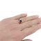 Bague 49 Bague Chaumet, "Attrape-moi...si tu m'aimes", or blanc, améthyste, grenat, diamants. 58 Facettes 32192