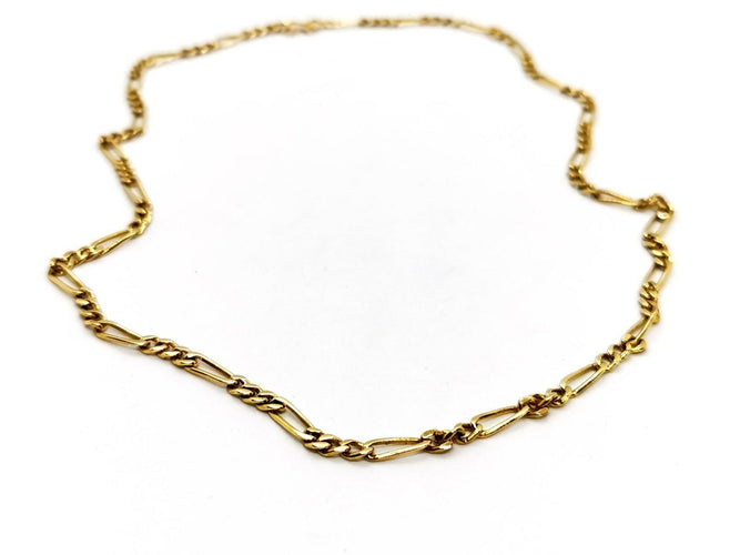 Collier Collier Maille figaro Or jaune 58 Facettes 1141237CD