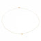 Pendentif Ginette NY Collier Etoile Mini Open Star On Chain Or rose 58 Facettes 2519185CN