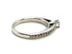 Bague 53 Bague Solitaire Or blanc Diamant 58 Facettes 1161915CN
