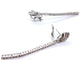 Boucles d'oreilles Boucles d'oreilles Pendants Or blanc Diamant 58 Facettes 06117CD