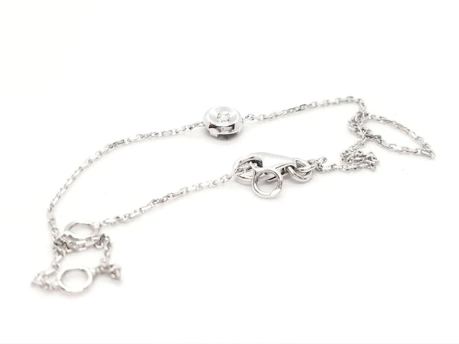 Bracelet Bracelet Or blanc Diamant 58 Facettes 578960RV