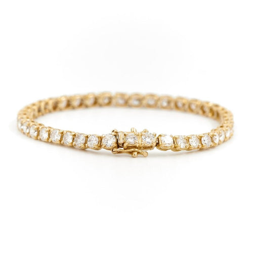 Bracelet Bracelet Ligne Or jaune Diamant 58 Facettes 1912522CN