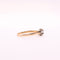 Bague Bague Solitaire serti soleil Diamant deux Ors 58 Facettes