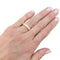 Bague 52 Alliance tour complet or jaune, diamants. 58 Facettes 31398