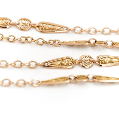 Collier Collier Maille filigrane Or jaune 58 Facettes 1833633CN
