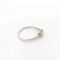 Bague Bague Solitaire or blanc et diamant jaune 0.40ct 58 Facettes 22937