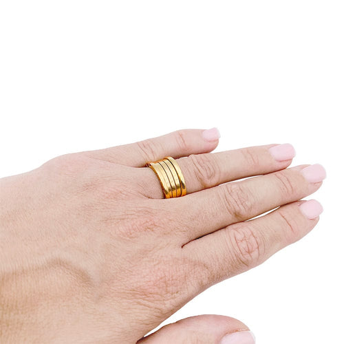 Bague 51 Bague Bulgari, "B.Zero1", or jaune 58 Facettes 32795