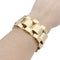 Bracelet Bracelet Tank or rose et or jaune. 58 Facettes 33344