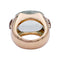 Bague 54 Bague Pomellato, "Pin Up", or rose, prasiolite, diamants, grenats. 58 Facettes 32559