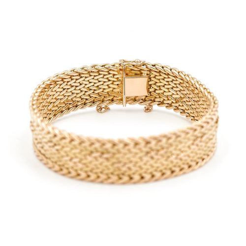 Bracelet Bracelet Manchette Or jaune 58 Facettes 1833425CN