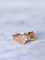 Bague Bague Tank Noeud or rose et diamants 58 Facettes