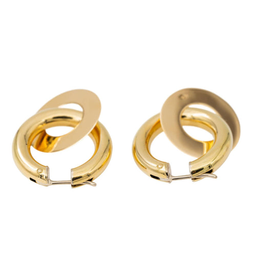 Boucles d'oreilles Boucles d'oreilles Créoles Or jaune 58 Facettes 2672868CN