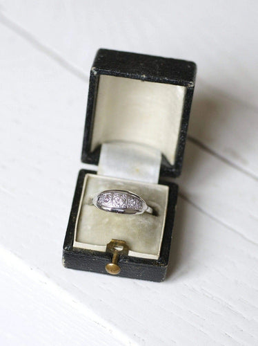 Bague Bague bandeau diamants Art Déco 58 Facettes