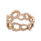 Bague 55 Bague Dior "Archi Dior Milieu du siècle", or rose, diamants. 58 Facettes 33331