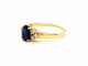 Bague 54 Bague Or jaune Saphir 58 Facettes 06323CD