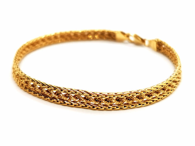 Bracelet Bracelet Maille palmier Or jaune 58 Facettes 1639186CN