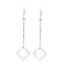 Boucles d'oreilles Boucles d'oreilles Transparence Or blanc 58 Facettes 578902RV