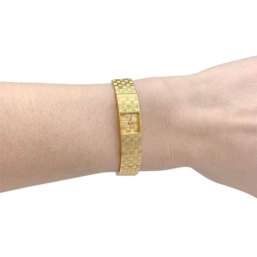 Montre Montre vintage Boucheron or jaune. 58 Facettes 32148