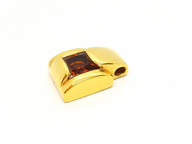 Pendentif Pendentif Or jaune Citrine 58 Facettes 06529CD